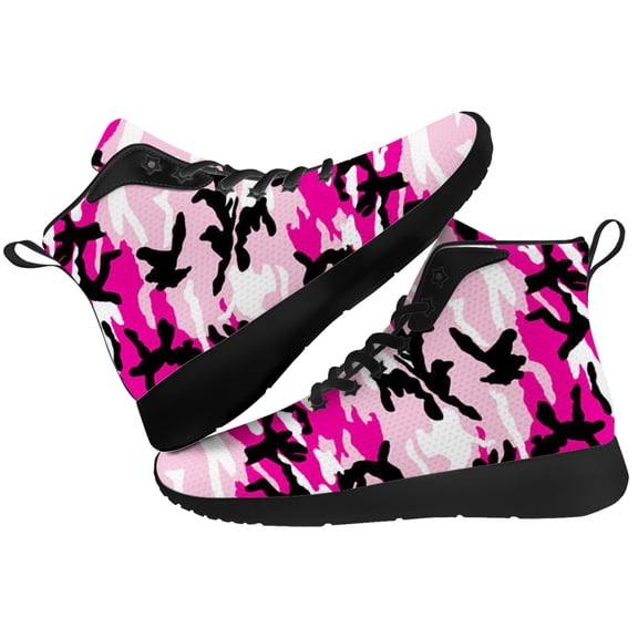 Aidianart Mens Camouflage High Top Sneakers High Top Shoes Size 11