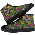 thumbnail image 1 of Aidianart Mens Dinosaur High Top Shoes High Top Canvas Sneakers Size 5, 1 of 5