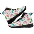 thumbnail image 1 of Aidianart Mens Dinosaur High Top Shoes High Top Sneakers Size 5.5, 1 of 5