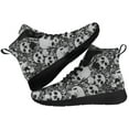 thumbnail image 1 of Aidianart Mens Skull High Top Shoes High Top Sneakers Size 9, 1 of 5