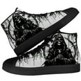 thumbnail image 1 of Aidianart Skull High Top Canvas Sneakers Mens High Top Shoes Size 13, 1 of 5
