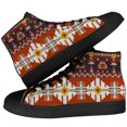 thumbnail image 1 of Aidianart Womens Aztec High Top Canvas Sneakers Native American High Top Shoes Size 15, 1 of 5