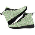 thumbnail image 1 of Aidianart Womens Frog High Top Shoes High Top Sneakers Size 11, 1 of 5