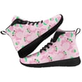 thumbnail image 1 of Aidianart Womens Frog High Top Sneakers High Top Shoes Size 5.5, 1 of 5