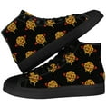 thumbnail image 1 of Aidianart Womens Pizza High Top Shoes High Top Canvas Sneakers Size 13, 1 of 5
