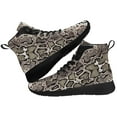 thumbnail image 1 of Aidianart Womens Snake High Top Sneakers High Top Shoes Size 15.5, 1 of 5