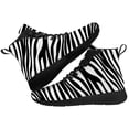 thumbnail image 1 of Aidianart Womens Zebra High Top Shoes High Top Sneakers Size 8.5, 1 of 5