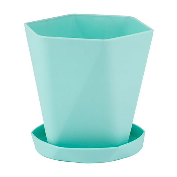 Aidoshy Balcony Household Plastic Flower Pot Resin Nordic Thicken Large Flower Pot Flower Boxes Pots for Indoor Outdoor Plants Patio Garden Home Decor Porch Yard