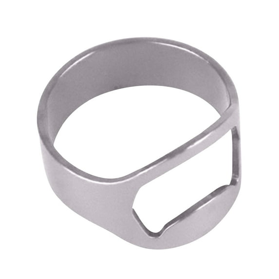 Aidoshy Can Opener, Jar Opener Invisible Opener Bottle Opener Novelty Drinking Beer Finger Life Tool Smooth Edge, Safety,Senior Gifts