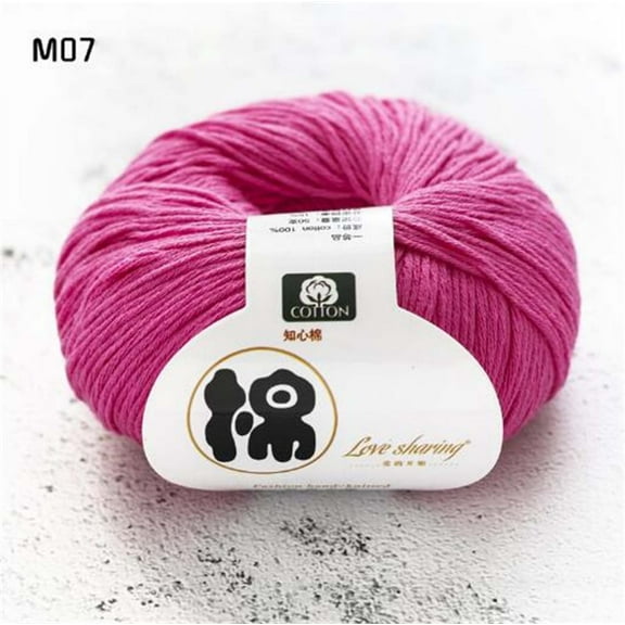 Aidoshy Cotton Crochet Yarn on Clearance! Worsted Medium -padded Baby Wool Hand-woven Coat In The Thick Baby