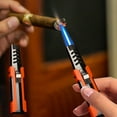 thumbnail image 1 of Aidoshy Electric Lighter,Metal Welding Torch Lighter Direct Windproof Flame Outdoor Barbecue Kitchen Baking Birthday Gifts for Dad Fathers Day, 1 of 7