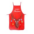 thumbnail image 1 of Aidoshy Merry Christmas Apron Decoration Elk Xmas Kitchen Accessory Home Decorationfor Chef, BBQ Drawing Apron Bulk, 1 of 2