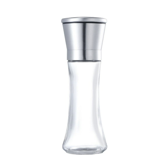 Aidoshy Stainless Steel Pepper Grinder Bottle Manual Grinder Bottle (Tall And Short ),Spice Grinder