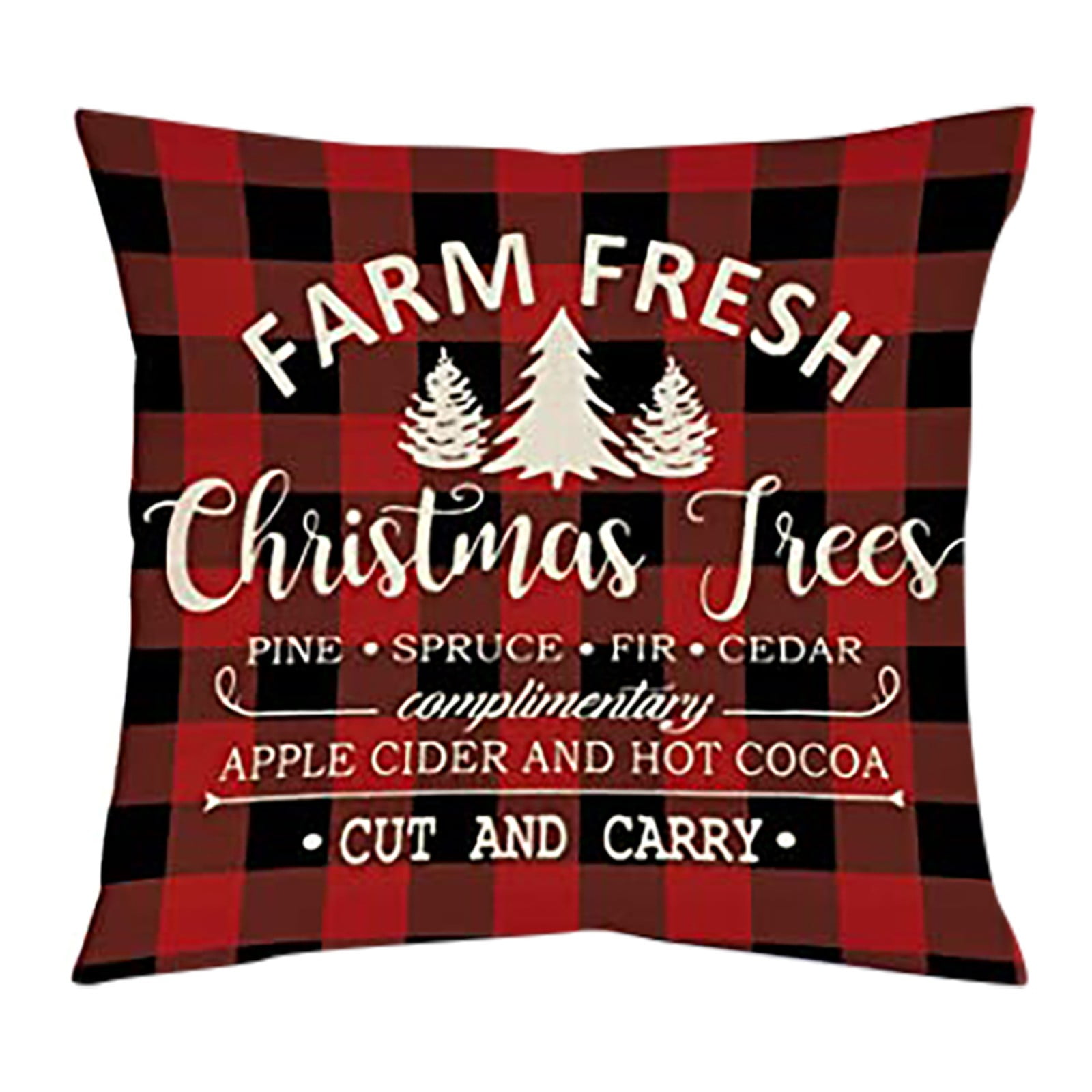 Aidoshy Throw Pillow Inserts,Home Christmas Decor Cushion Cover