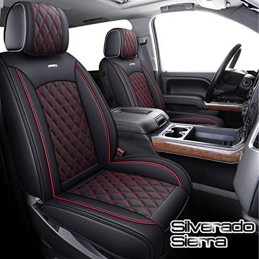 Aierxuan Seat Covers for Cars Full Set Chevy Silverado GMC Sierra