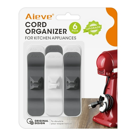 Aieve Cord Organizer for Kitchen Appliances, Cord Wrapper Cord Holder for Appliances