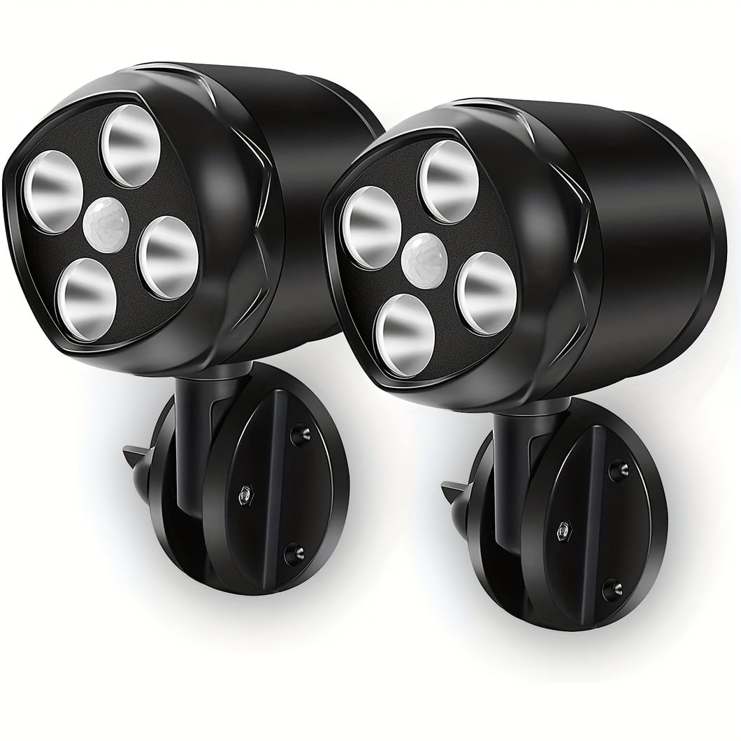 Aigleya Motion Sensor Outdoor Lights Battery Powered, Waterproof