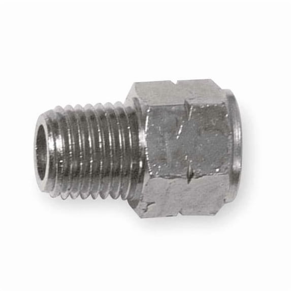 Aignep Usa Adapter, Nickel-Plated Brass, 1/4 in 82241N-04-04