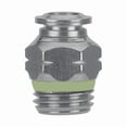 thumbnail image 1 of Push-Fit Adapter Fitting, Push-to-Connect x Universal, 8mm Tube OD, 1/4 in Pipe Size, 1 of 1