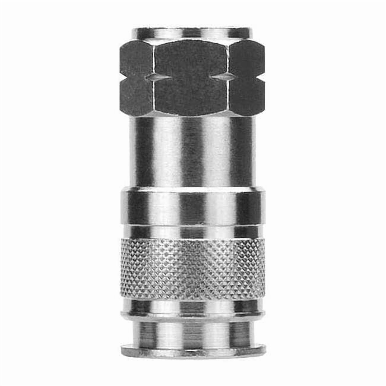 Quick Disconnect Fitting,Barb,3/8,Brass 80195-08