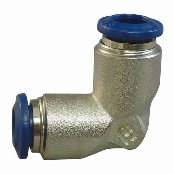 Aignep Usa Union Elbow,Brass,Push-Fit,1/4in.,PK5 88130-04