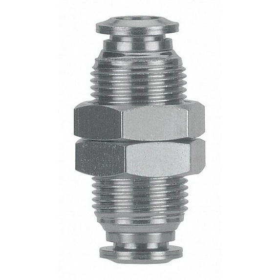 Aignep Usa Union Mender,SS,8mm Tube,250 psi 60040-8