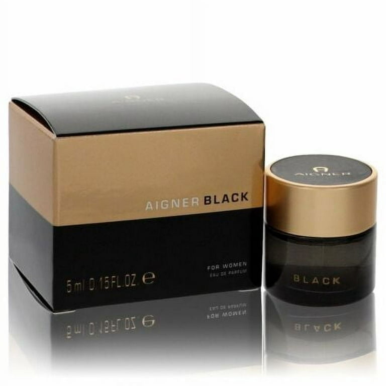 Aigner Black by Etienne Aigner Mini EDP Spray .15 oz for Men Brand New