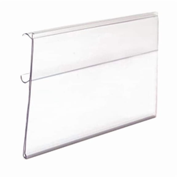 Aigner Index LabelHolder,5inL,3inW,Clear,PK12 WR-3005