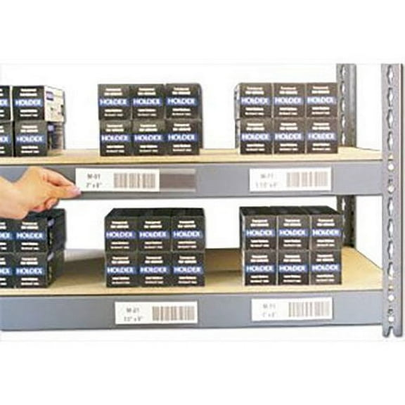 Aigner M-31 6"W X .75"H Magnetic Label Holders, 12/Pk