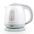 thumbnail image 1 of Aigostar Juliet - Mini Electric Tea Kettle, 1.0 L BPA-Free Portable Electric Water Kettle, 1100W, Grey and White, 1 of 10