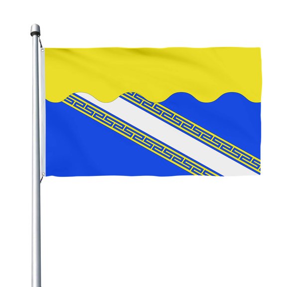 Aihccy Aube Flag with Brass Grommets Size - 3x5Ft