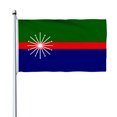 thumbnail image 1 of Aihccy Aysén, Chile Flag with Brass Grommets Size - 3x5Ft, 1 of 3
