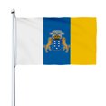 thumbnail image 1 of Aihccy Canary Islands Flag with Brass Grommets Size - 3x5Ft, 1 of 3