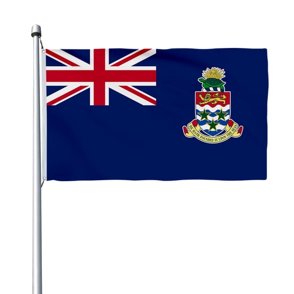 Aihccy Cayman Islands Flag with Brass Grommets Size - 3x5Ft