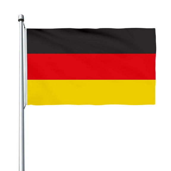 Aihccy Germany Flag with Brass Grommets Size - 3x5Ft