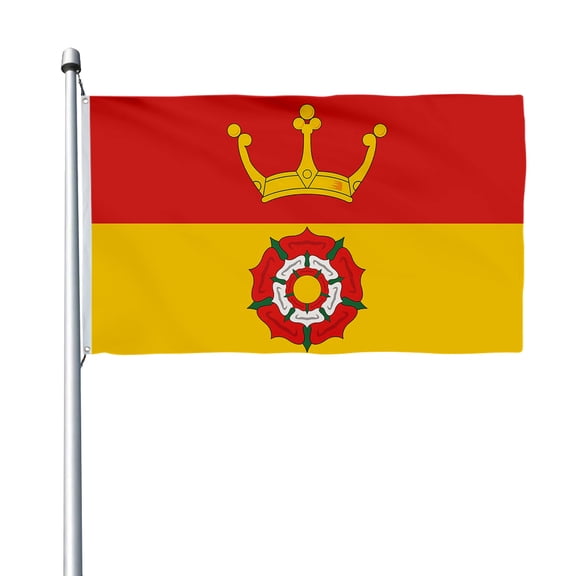 Aihccy Hampshire Flag with Brass Grommets Size - 3x5Ft