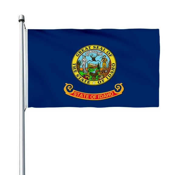 Aihccy Idaho State Flag with Brass Grommets Size - 3x5Ft