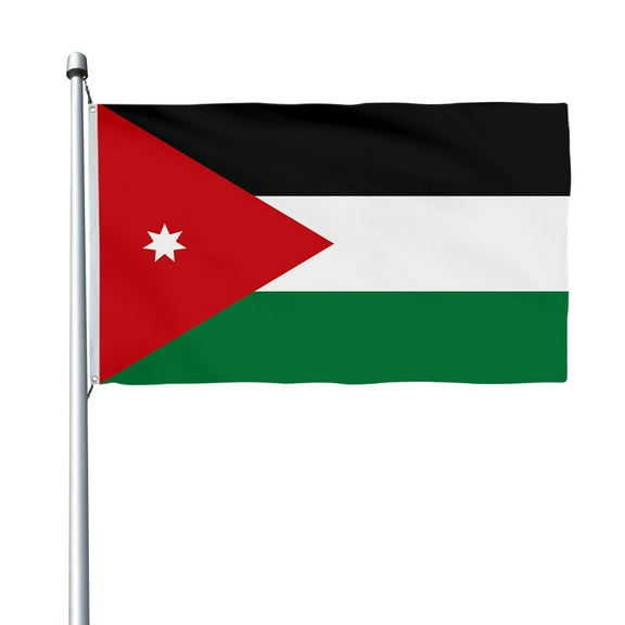 Aihccy Jordan Flag with Brass Grommets Size - 3x5Ft
