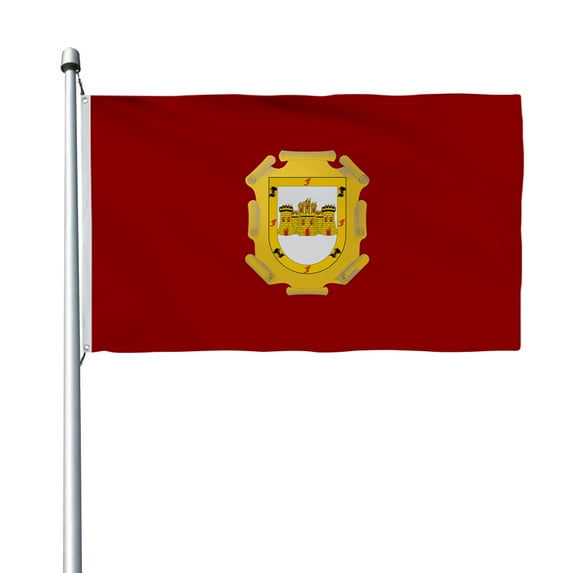 Aihccy La Serena, Chile Flag with Brass Grommets Size - 3x5Ft