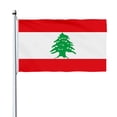 thumbnail image 1 of Aihccy Lebanon Flag with Brass Grommets Size - 3x5Ft, 1 of 3