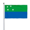 thumbnail image 1 of Aihccy Los Lagos Region, Chile since 2013 Flag with Brass Grommets Size - 3x5Ft, 1 of 3