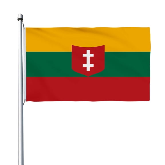 Aihccy Naval Ensign of Lithuania 1927-1940 Flag with Brass Grommets Size - 3x5Ft