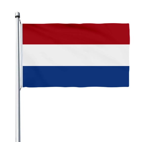 Aihccy Netherlands Flag with Brass Grommets Size - 3x5Ft