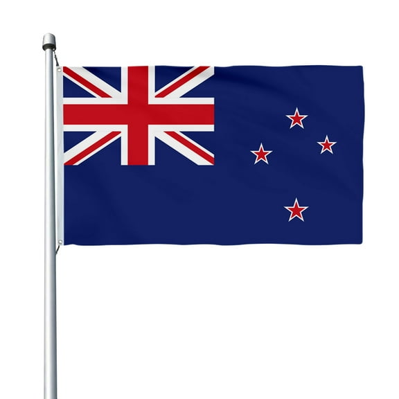 Aihccy New Zealand Flag with Brass Grommets Size - 3x5Ft