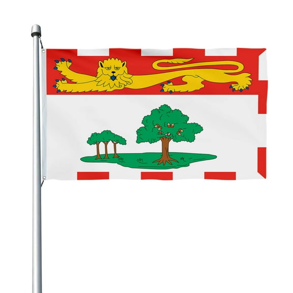Aihccy Prince Edward Island Flag with Brass Grommets Size - 3x5Ft
