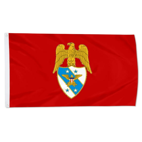 Aihccy Sicilian Region, Unique Design Print Flag with Brass Grommets Size - 3x5Ft