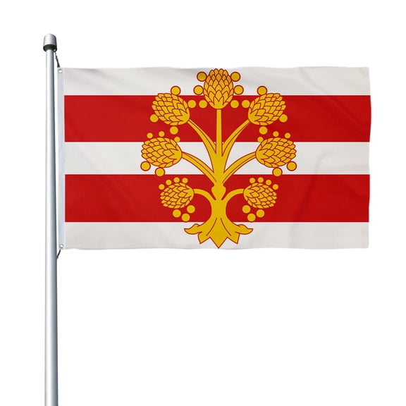 Aihccy Westmorland Flag with Brass Grommets Size - 3x5Ft