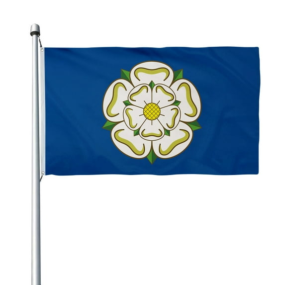 Aihccy Yorkshire New British county Flag with Brass Grommets Size - 3x5Ft