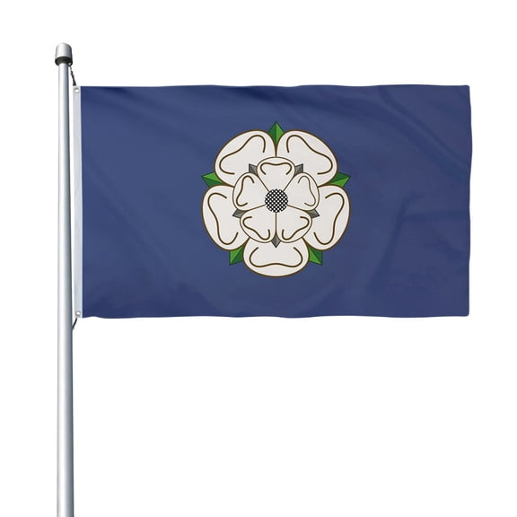 Aihccy Yorkshire Old British county Flag with Brass Grommets Size - 3x5Ft