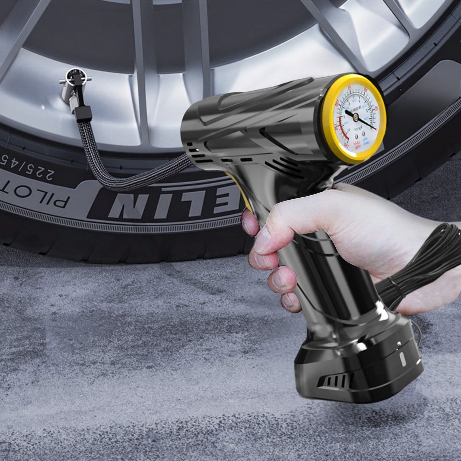 Aihimol 150PSI Tire Inflator Portable A Ir Compressor Inflations Pump ...